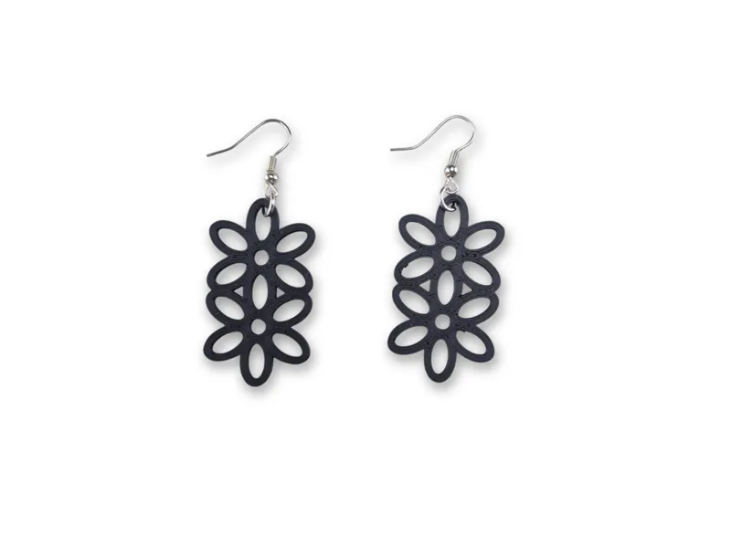 Flower Pattern Earrings