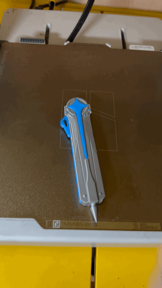 Miniatura 4 do modelo 3D 超丝滑弹簧刀（北极星）