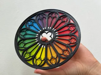 Gothic Rose Window Dreamcatcher