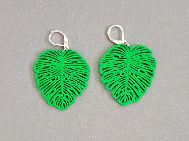 earrings and key chain