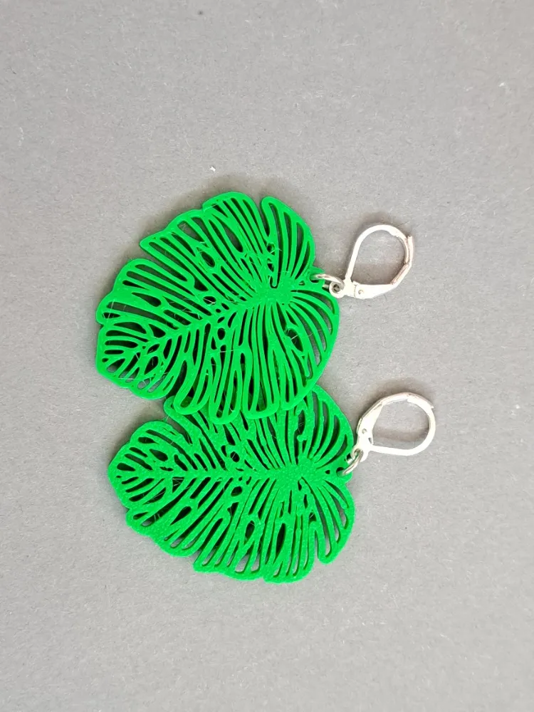 earrings and key chain view 3