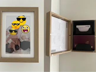 Ikea Rödalm - Passport & Bank Card Holder