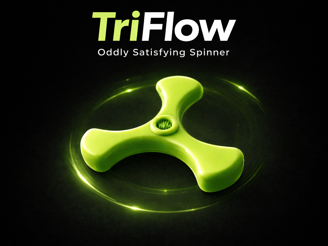 TriFlow – Oddly Satisfying Finger Spinner