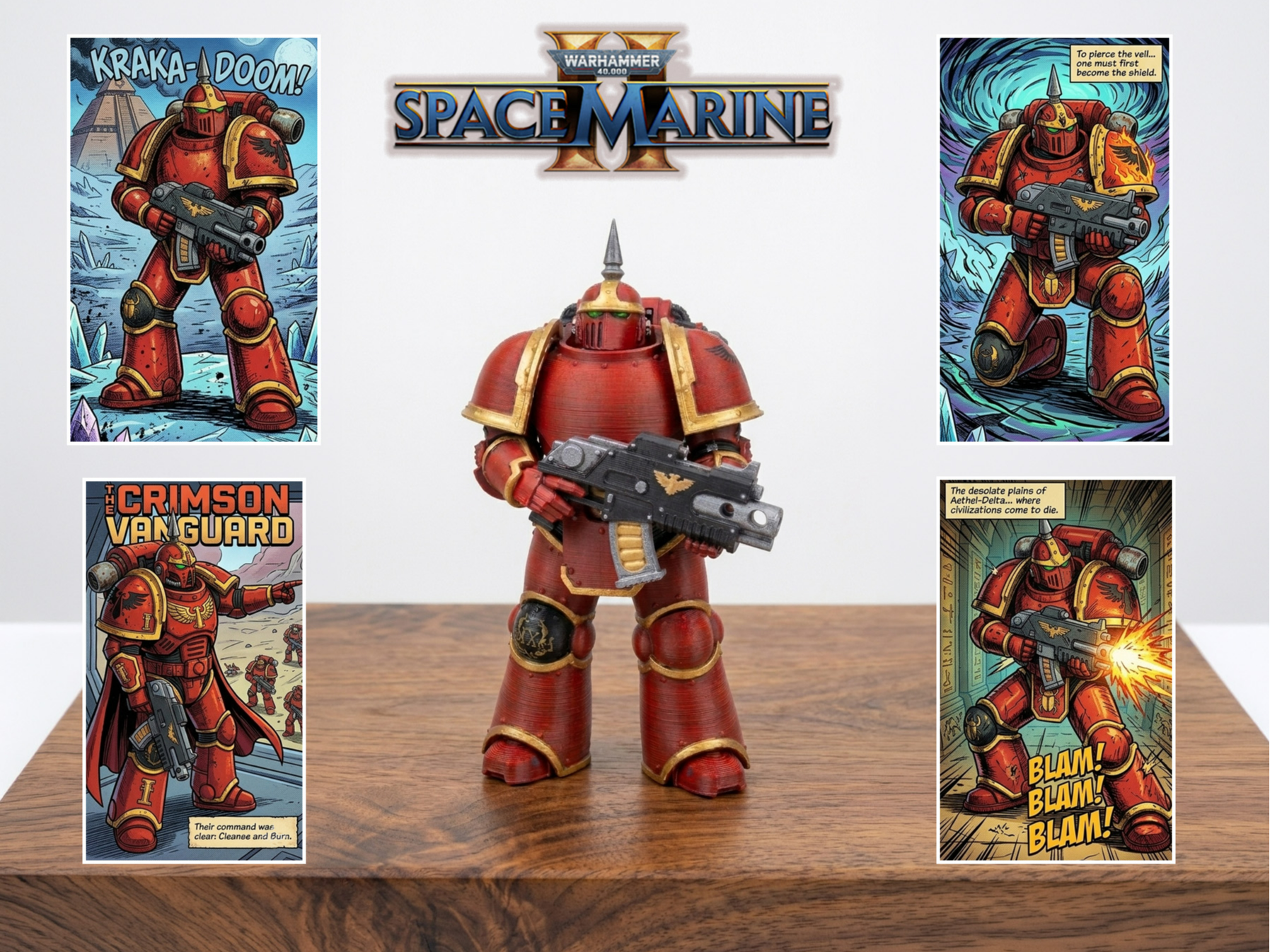 War hammer 40K - Blood Angels Legionary