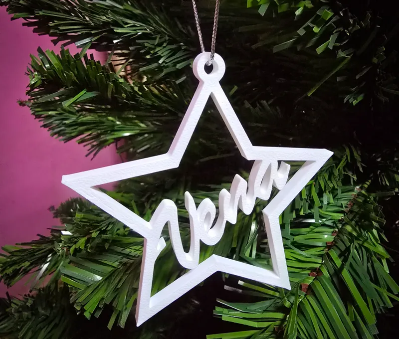 Christmas Star Customizable