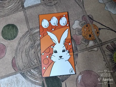 Bookmark Easter Bunny