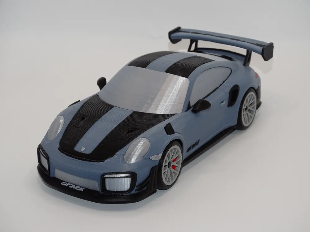Porsche 911 GT2 RS (991.2) - Free 3D Print Model - MakerWorld