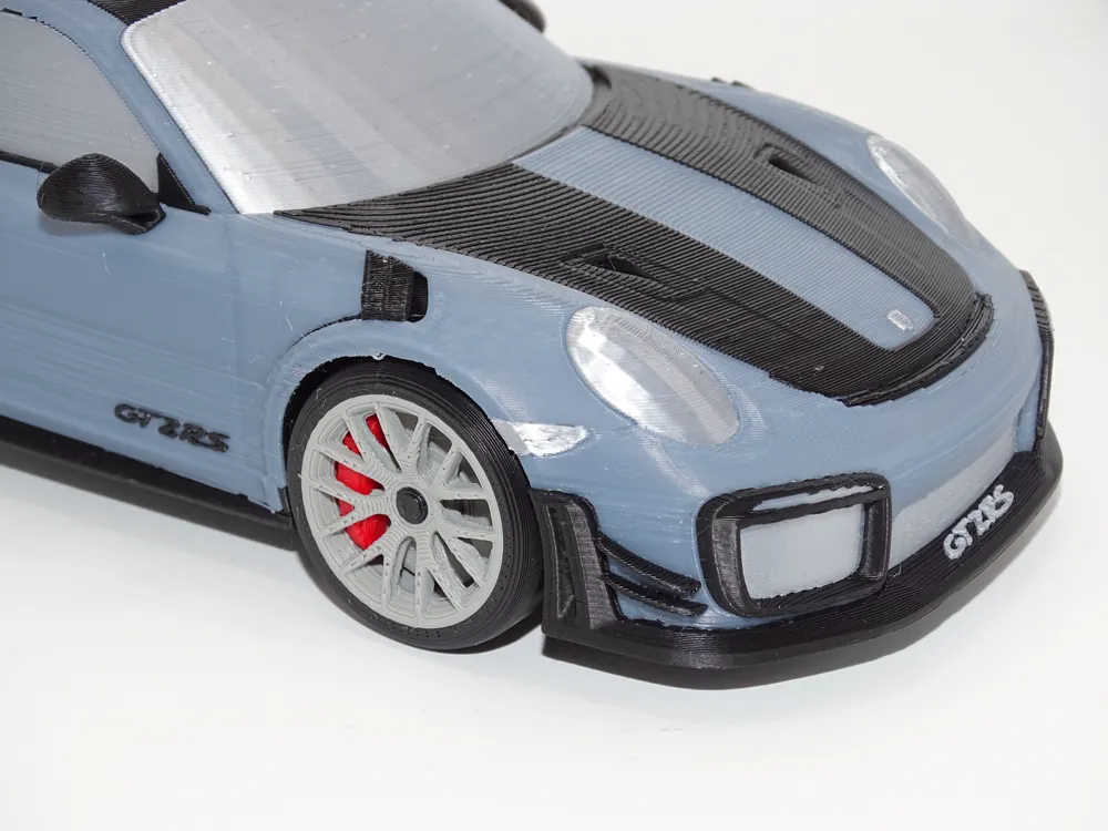 Porsche 911 GT2 RS (991.2) - Free 3D Print Model - MakerWorld