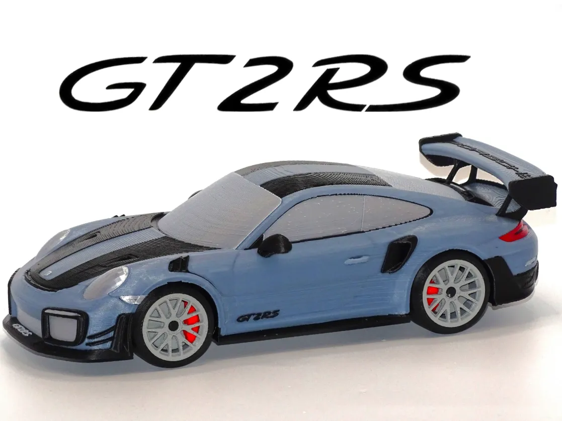Porsche 911 GT2 RS (991.2) - Free 3D Print Model - MakerWorld