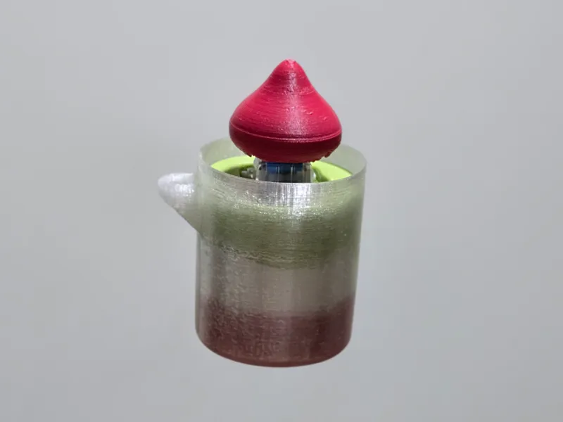 Strawberry Matcha Keychain Clickie