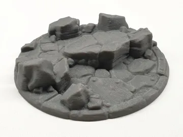 Escenografía en miniatura: Base|Terrain|Diorama - Boulder Plateau — vista de referencia 3