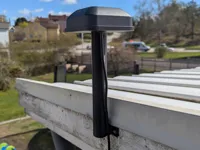 25mm from wall, 200mm height