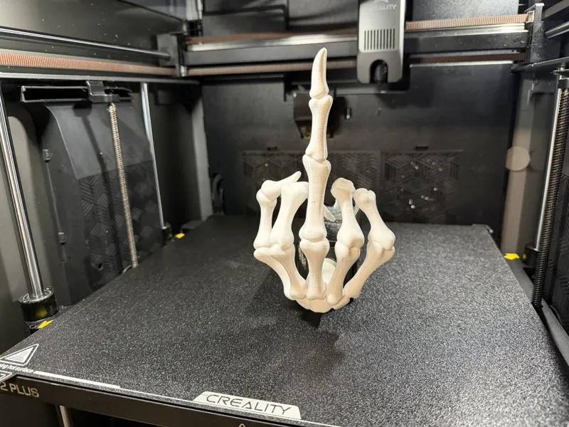 Fun Skeleton Hand Hitch cover.