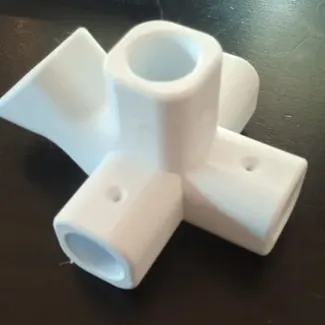 PVC Fittings EN20 for garden - raised bed cover