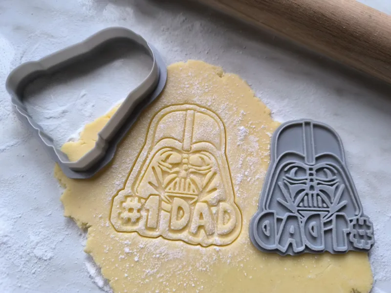 Father's day Darth Vader Cookie Cutter