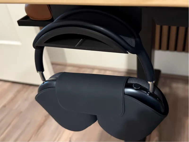 Under Desk Mounted AirPods Max Hanger