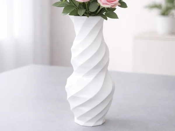 Vase spirale moderne