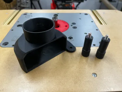 Router Dust Solution (Jessem router plate)