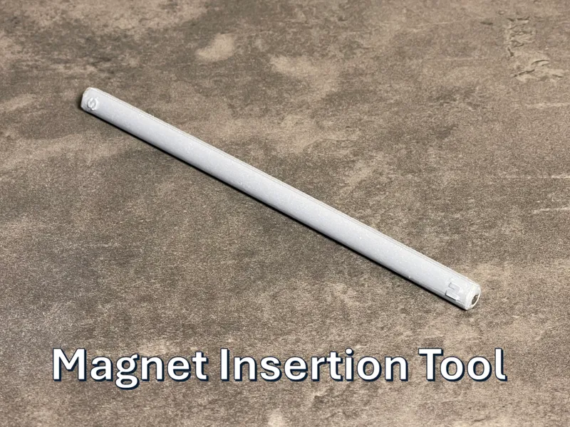 Simple Magnet Insertion Tool