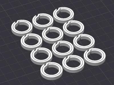 Ring For Attaching Chain to pendants