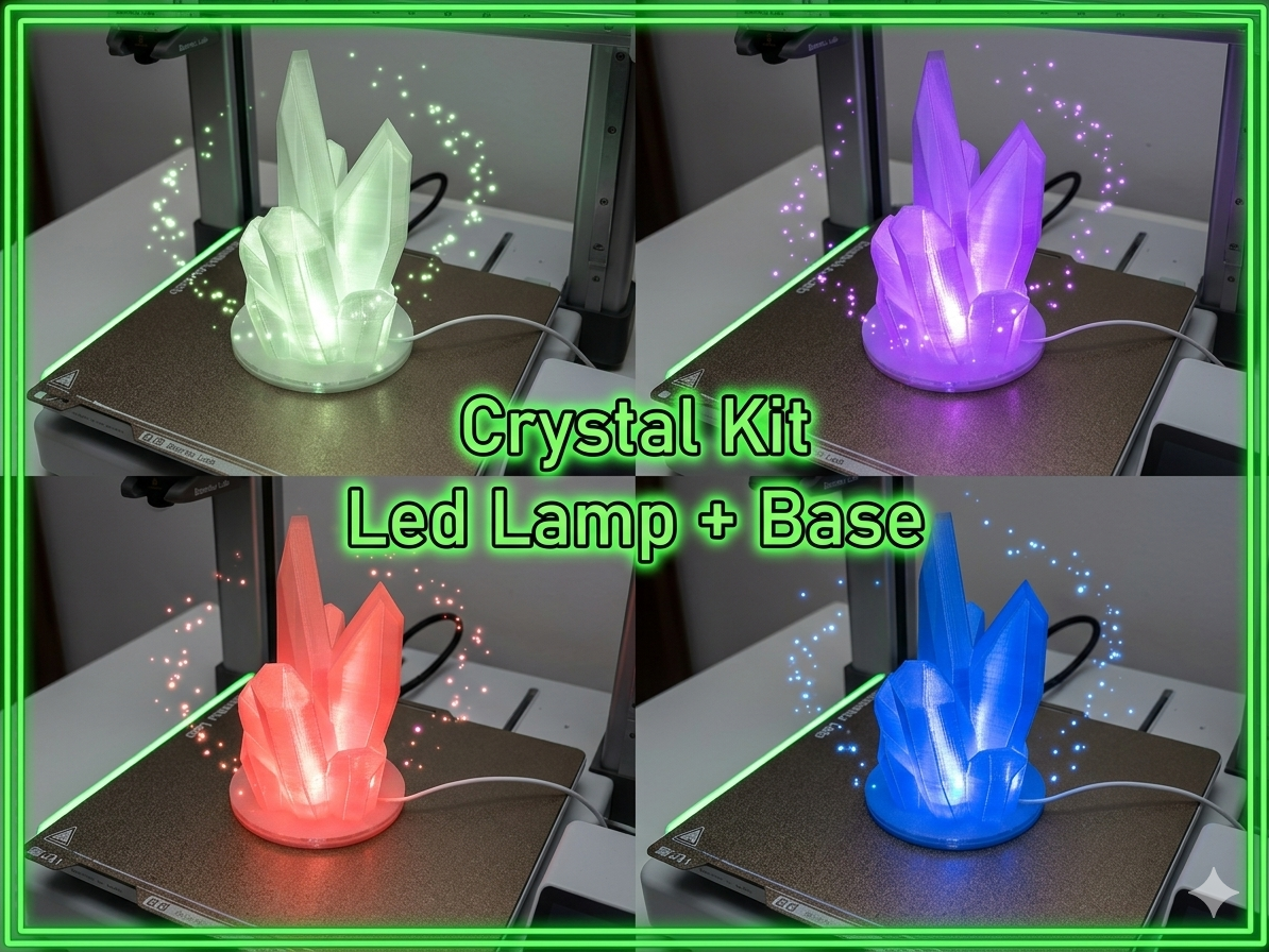 Crystal Light Diffuser + Base