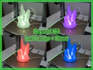 Crystal Light Diffuser + Base