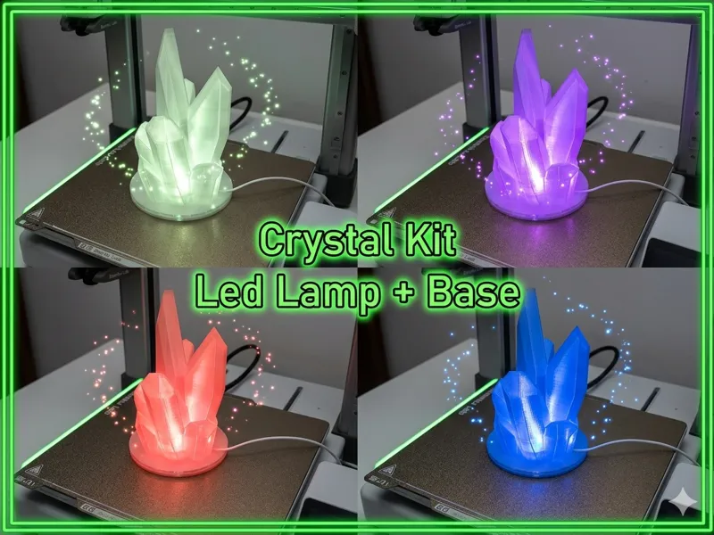 Crystal Light Diffuser + Base