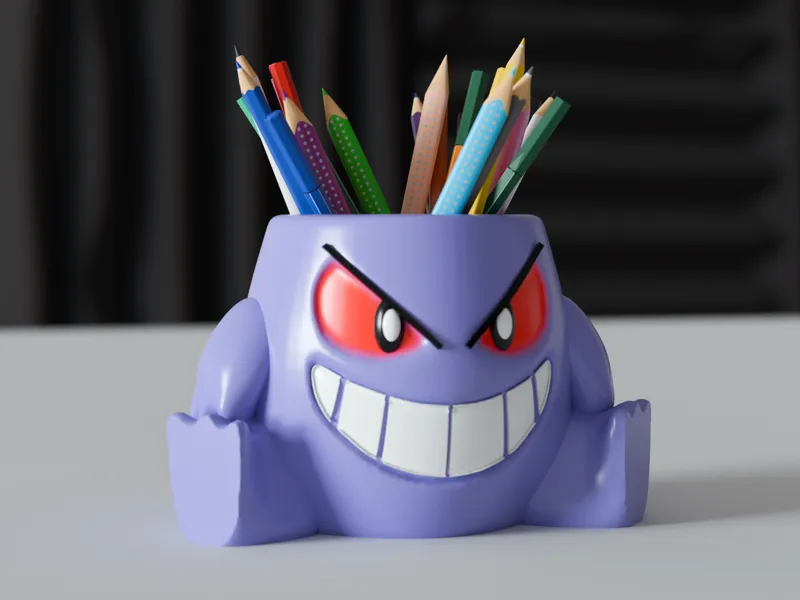 Pokemon Gengar Pen Holder