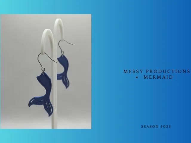 Mermaid Tail Earrings