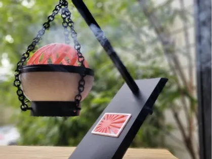 Rising Sun Incense Burner X Corcelain