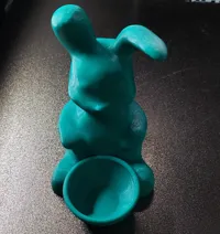 Lapin de Pâques avec panier à œuf — photo 2