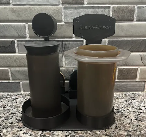 Organizer and Stand for Aeropress + Fellow Prismo