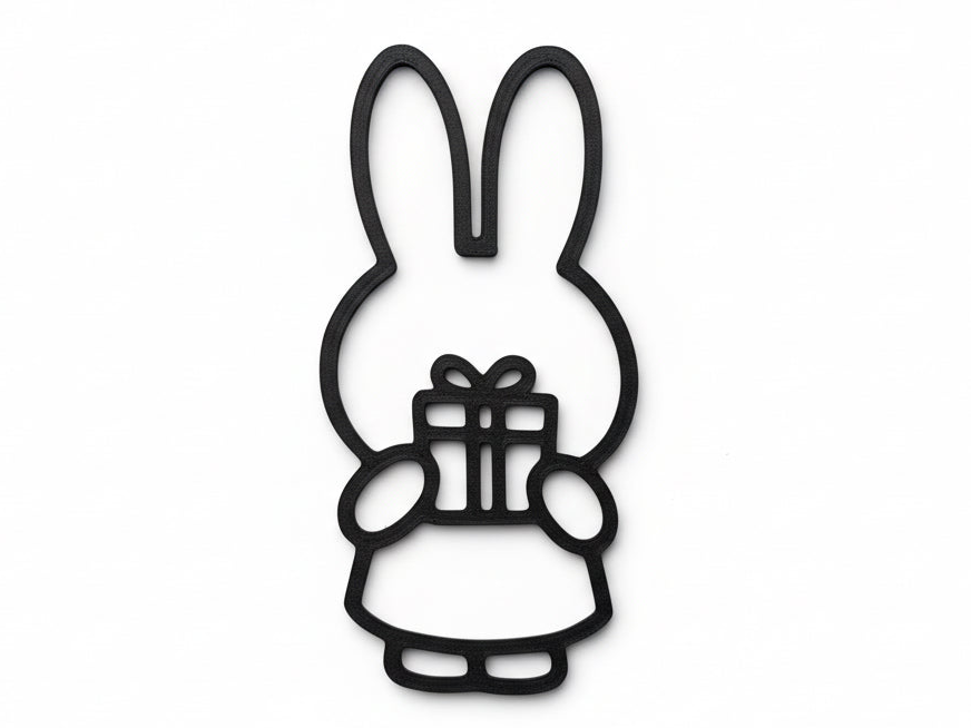 Miffy with a present