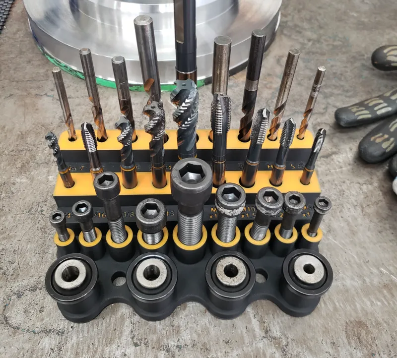 Tap plate metric and inch