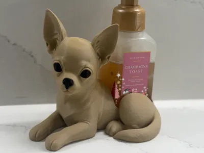Chihuahua Bath and Body Soap Holder