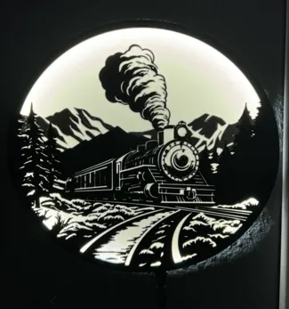 Train Light Box