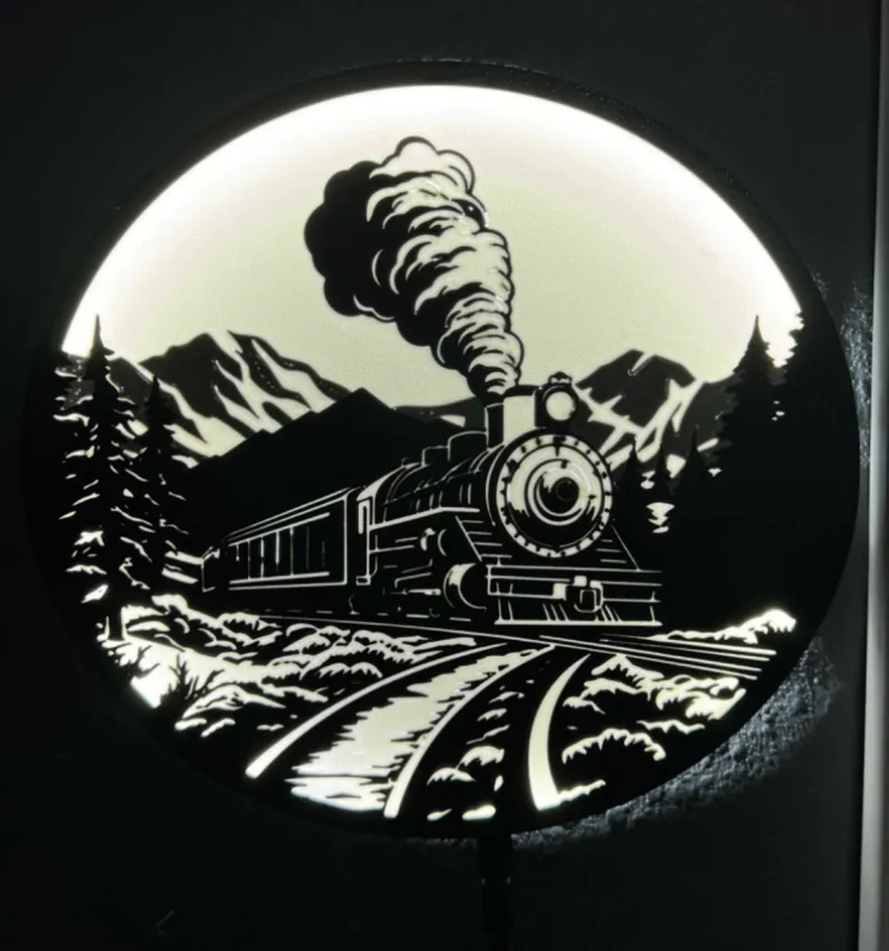 Train Light Box