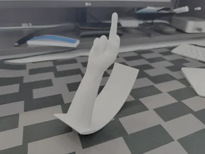Swinging Middle Finger