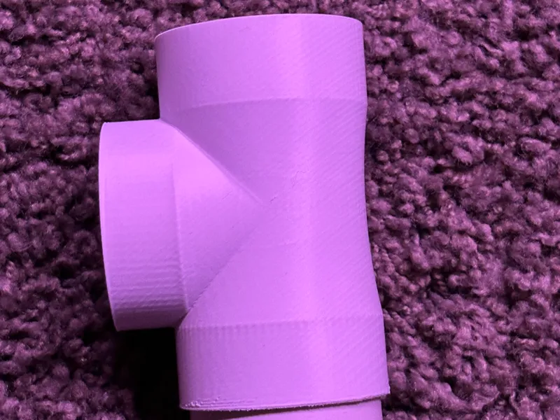 2 inch OD PVC T Coupling