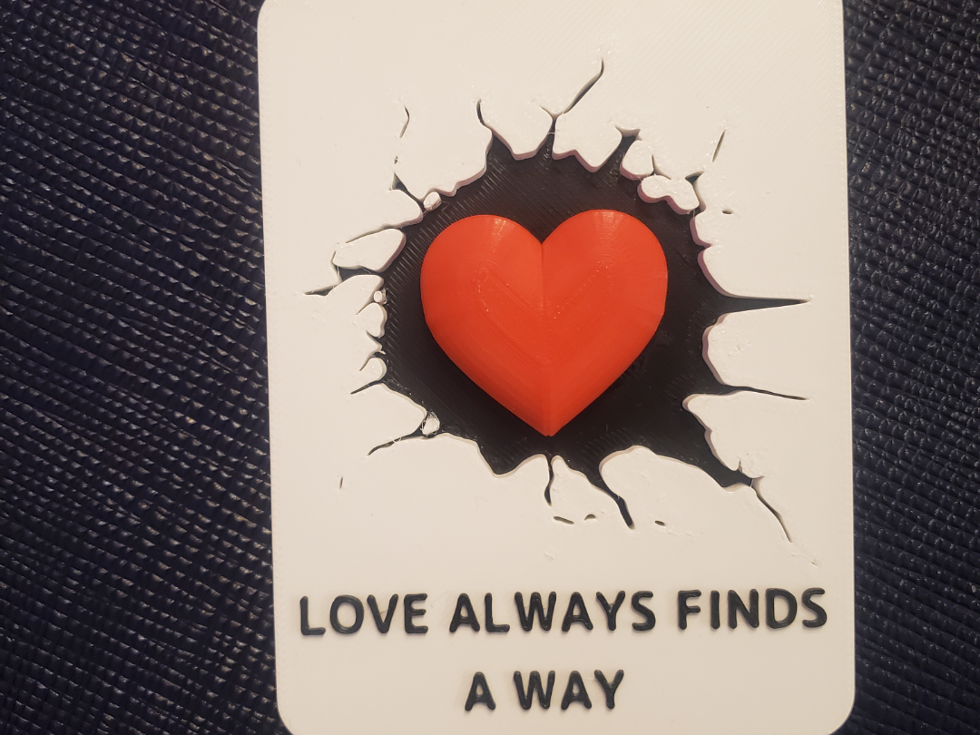 3D Pop-Out Heart Valentine Card / Decor 