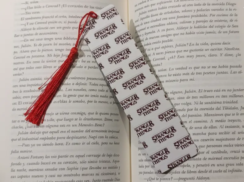 Marca Páginas Stranger Things