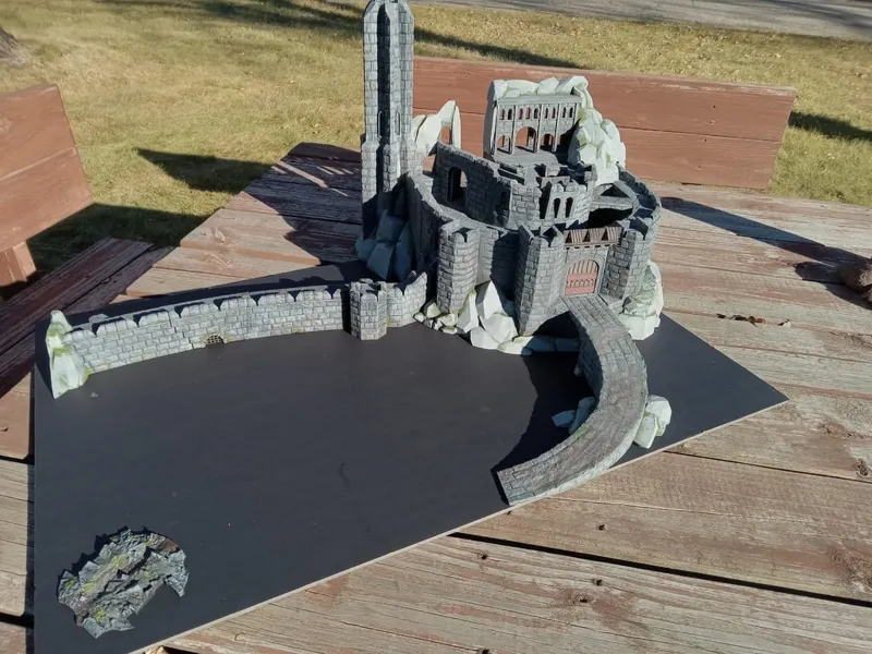 Helms Deep 10mm Scale