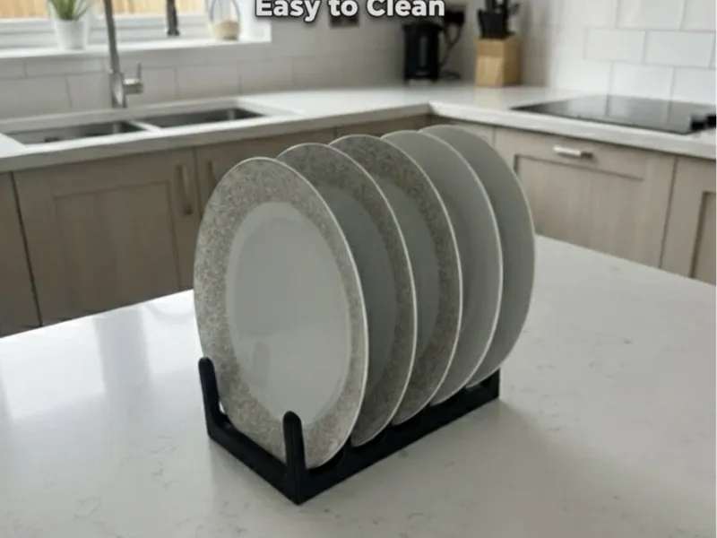 pan lid and plate organizer