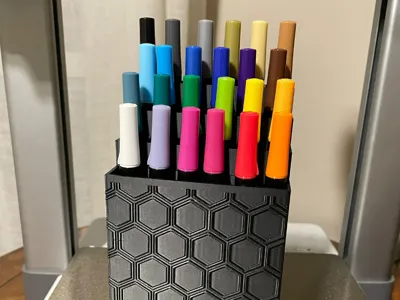 Acrylic marker holder X24
