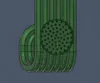 felt version of the Double Over-the-Door Hook V2