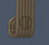 Double Over-the-Door Hook V2 with scratch protection options