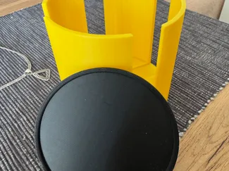 Kaffeetassen Untersetzer mit Behälter
