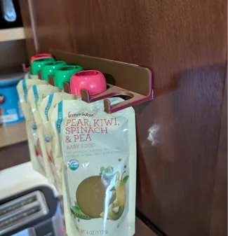 Baby Food Pouch Holder