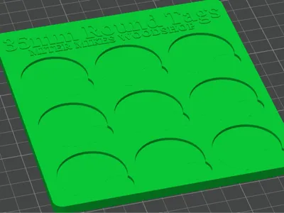35mm Round Tag Jig