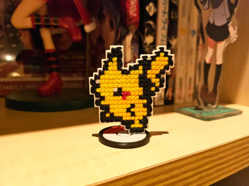 Cross Stitch Pikachu - Pokemon